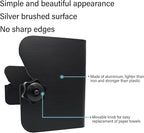 G-Sunny Garage Paper Towel Holder,Aluminum Wall-Mount Paper Towel Holder for Enclosed Trailer,Shop,Garage,Storage,5th Wheel,RV (Matte Black)
