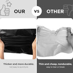 Metronic 1000Pack Black Poly Mailers 10x13, Bulk Shipping Bags Envelopes with Self Adhesive, Waterproof and Tear-Proof Packaging Bag Postal Bags for Small Business