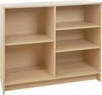 Only Hangers Display Checkout Register Stand with Drawer and Counter Space - Avilable in White, Black, and Maple (Wrap Counter, Maple, 48")