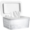 Wet Baby Wipes Dispenser - Large Capacity Wipe Holder Seal-Designed Dust-Proof Wet Wipes Container Keep Diaper Wipes Fresh