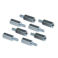 Kado Wall Mount Spacer Adapter Set for Desktop/Portable Monitor, 8pcs M4x14mm Hex Stainless Steel Standoff Spacer Screw Nut Bolt Motherboard Prototyping Accessories for PCB, Computer & Circuit Board