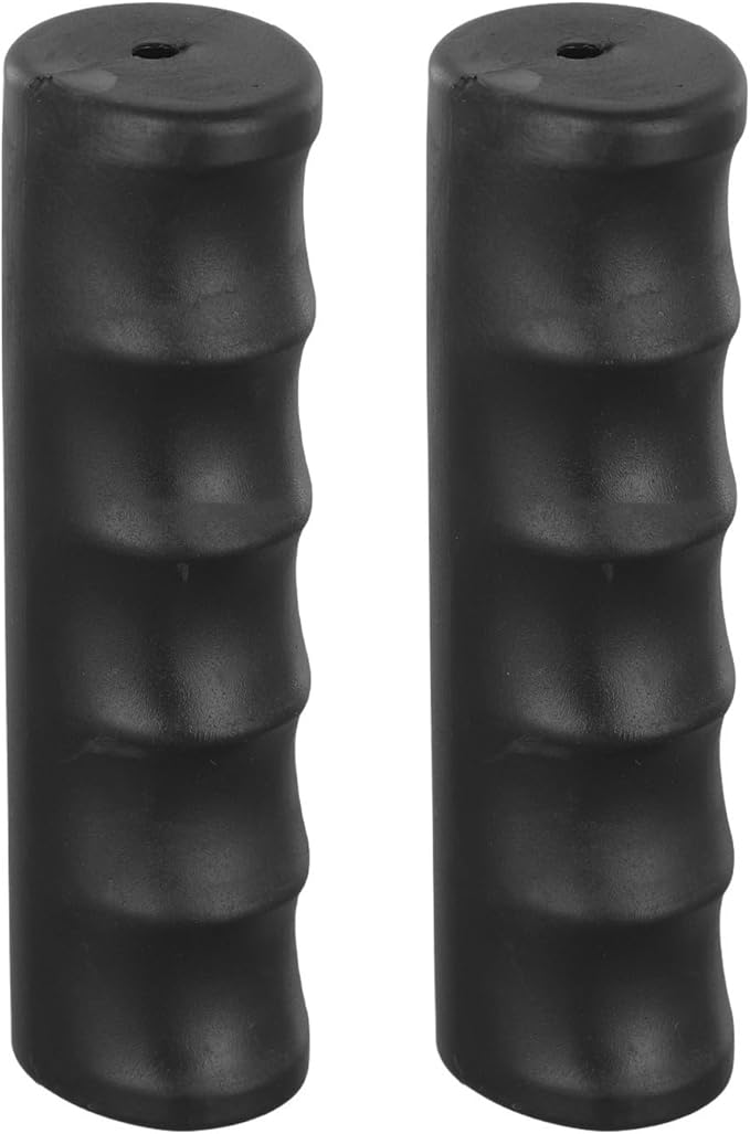 2Pcs Rubber Handle Cover Wheelbarrow Rubber Non-Slip Ergonomic Weatherproof Round Handle Grip Covers For Garden Carts(118 x 25mm)