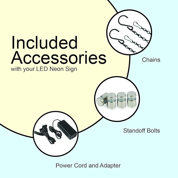 Open Walk-Ins Welcome Neon Sign for Retail Displays | Value priced LED Flex Neon | Electronic Light Up LED Sign for Windows/Walls | 32"W x 13"H x 1"D
