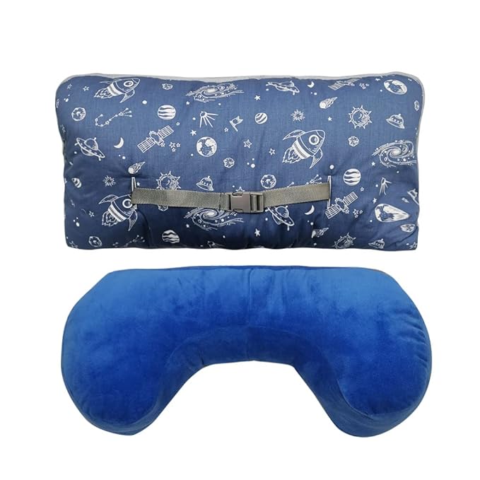 Shopping Cart Cover for Baby/Toddler, Cozy High Chair Cover, Blue Spaceship