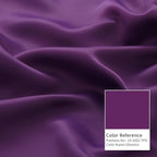 BGment Purple Sliding Door Curtain 120 Inch Long - Wide Room Darkening Room Divider Curtain for Bedroom Privacy Themral Insulated Grommet Room Separator Drape, 1 Panel, 100 X 120