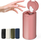 Extra Large Refillable Disinfecting Wet Wipes Dispenser (Pink) | Fits Clorox, Lysol, Bleach, Sanitizing Wipes | Durable Reusable Wipes Holder for Kitchen, Bathroom, Office | Gosnold Home & Garden
