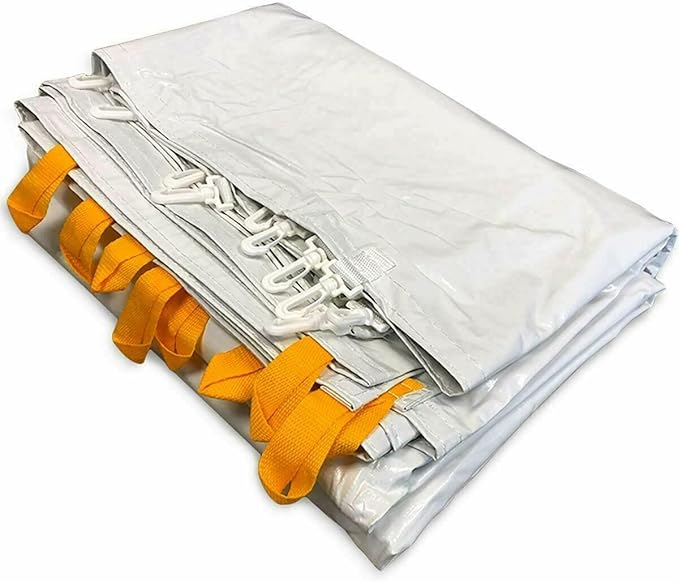 TentandTable Standard Cathedral Tent Sidewall, 8-Foot by 10-Foot, Waterproof Sidewalls for Commercial Party & Canopy Tents, UV Resistant & Removable, 14oz Translucent Vinyl, Tent Not Included