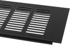 Vent Systems 15.75 x 3.94 (Outer Size) Air Supply Ventilation Grille - Pack of 2 - Brown Aluminum Rectangle Intake/Exhaust Door Vent Deflector - HVAC for Home Improvement Floor, Wall Duct Cover