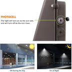 Konlite - 90W/63W/45W Full-Cutoff LED Wall Pack Lights, Selectable Wattage & CCT (5000K/4000K/3000K), LED Wall Light, Energy Efficient, Durable, Outdoor Commercial Wall Pack Light, 14,900LM