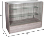 Only Hangers Barnwood Series Display Showcases and Retail Store Checkout Counters (Barnwood Showcase, 4 Feet)
