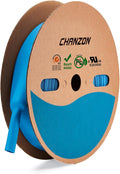 Chanzon 2:1 Ratio - 80Ft Roll - 25/32" (20mm) Heat Shrink Tubing 2:1(25M Total Length) Blue Polyolefin Sleeving Wrap Shrinking 2 to 1 1pcs