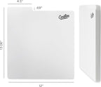 Carstens Records Heavy Duty Vinyl Album Dividers | 12" LP Organizers with Tabs | Pack of 32 White | Made in The USA | Personalizable