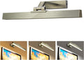 Picture Lights for Wall, Greenish Bronze Battery Operated Picture Light 16in Art Light CCT Dimmable Recharging Battery Wall Light with Remote Control for Living Room Gallery