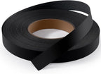 Melamine Edge Banding Black 3/4 inch x 100 ft Veneer Edging Easy Application Iron on Edge Banding Tape for Cabinet Plywood Repairs Furniture Restoration