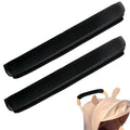 2Pcs 13.38 * 5.51inches Stroller Handlebar Cover,Pushchair Armrest Handle Protector Cover,Pram Bumper Bar Dustproof Handle Gloves Replacement Removable Universal Protective Case Grip Bar Covers