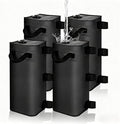 slashome 4 Pack 25 L Canopy Water Weights for Wind, 220 Lb Water Bag Weights, Heavy Duty Anti-Tip Tent Stakes Leg Weight Bags for Gazebo, Pop Up Canopy, Party Tent, Market Stall (25 L, 4)