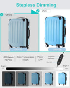Light Box Photography, PULUZ 31'' Portable Photo Studio Light Box with 156 LED Lights ＆3 Color Backdrops Professional Photography Lighting Tent Kit for Big Product Photography Lightbox