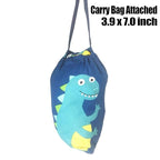 Portable Shopping Cart Cover, High Chair and Grocery Cart Covers for Babies, Kids, Infants & Toddlers, Attached Carry Bag (Simple Dinosaur)