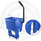 Dryser Side Press Wringer Replacement for Commercial Mop Bucket, 26 and 33 qt - Blue