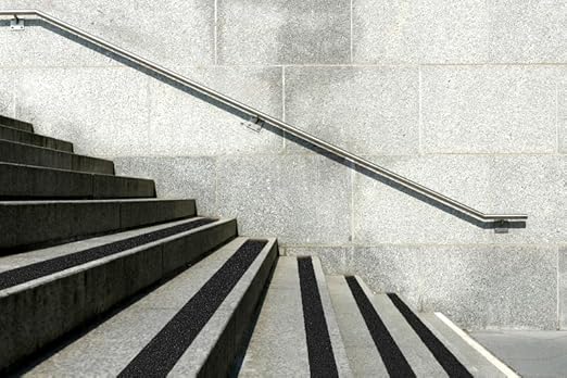 Anti Slip Tape Black 2 inch x 66 ft, Non-Slip Strips Non Skid Safety Tape for Outdoor/Indoor Steps, Stairs, Traction Tread Staircases, Boats