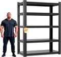Heavy Duty Storage Shelves Unit, Adjustable Metal Garage Shelving,3500LBS Garage Storage Industrial Shelves,Storage Racks,Steel Shelf Suitable for Shop,Warehouse,Basement