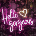 LED Neon Sign Night Light for Wall Party Décor Bedroom Room Bar Wedding Home Birthday Art Decoration Christmas with USB Chain Light modulator 5v (lets party blue)