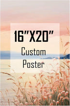 ZXDZSM Personalized Custom Canvas Prints (16"X20"): Upload Your Image/Photo - Custom Personalized Photo to Poster Printing