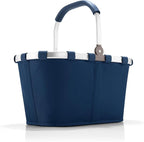 reisenthel carrybag dark blue - Sturdy shopping basket with plenty of storage space and practical inner pocket - Elegant and water-repellent design
