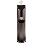 Zogics All-in-One Cleaning Station – Complete Sanitizing Station with Disinfecting Wipes Dispenser, Gel Dispenser, Trash Can and Storage, Black (1 Station)