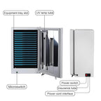 Automatic Sterilizer 27L Large Capacity Storage Cabinet Digital Sterilization Machine with Touch Dispaly Screen, Time Setting,10 Stainless Trays