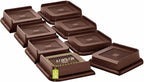 Bed Risers 1 inch, 2 inch, 3 inch, 4 inch, 6 inch, 8 inch Heavy Duty, Oversized Furniture Riser for Couch Sofa Table Chair Leg Frame Dorm, Support up to 6000 Lbs (Chocolat Brown 8 Pack, 1 inch)