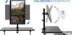 Mount-It! Mobile Computer Cart with Monitor Mount for Screen up to 32", Portable Desk on Wheels, Rolling Laptop Stand Teachers, Office, Classroom, Rise up to 53", Projector, Podium, Keyboard Tray