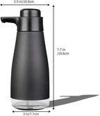 AIKE 15fl.oz Liquid Soap Dispenser for Dish and Hand Soap Matte Black