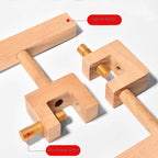 Acrylic Sign Holder with Clamp Double Head Display with Acrylic Frame Sign Holder Price Tag Clip for Clothing Stores (Horizontal A4 297×210mm/11.69×8.27inches)