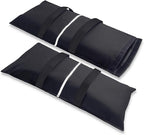Umbrella Base Weight Sand Bags, 2 x 50 LBS Fillable Sand Bag for Umbrella Base, Cantilever Patio Umbrella, Trampoline, Outdoor Garden Backyard Furniture (Without Filler)