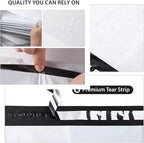 500 9x12 Poly Mailers Bags Inch Premium Envelopes Shipping Bag, Self-Seal, Waterproof, Privacy Opaque, Mailing Packaging Bags