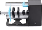 U.S. Solid Automatic Label Dispenser for Long Rolls and Fanfold Labels - Translucent and Opaque - Adjustable Speed - Core Sizes 1", 1.5", 3" - Width 0.2-7 in - Max. Roll 11 in