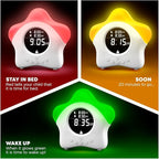 Stay-in-Bed Clock for Kids - Toddler Sleep Trainer, Night Light & Alarm