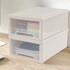 Readsky 6 Quart Stacking Plastic Storage Drawers, Drawer Unit Plastic, 3 Packs