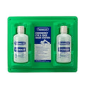 PhysiciansCare Wall-Mountable Eyewash Station with 2 Bottles of Eye Wash Solution, 32 oz Each