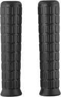 2Pcs Wheelbarrow Handle Covers 12-32mm Rubber Grip Sleeves Non Slip Garden Cart Handles Shock Absorption Black(114 x 20mm)