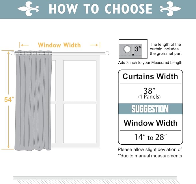 ChrisDowa Blackout Curtains 54 Inches Long for Living Room, Grommet Thermal Insulated Room Darkening Curtains for Bedroom (1 Panel Set, Pink, 38W x 54L)