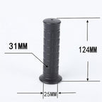 2Pcs Garden Wheelbarrow Handles Handle Grip Covers Weatherproof Anti Slip Handle Wraps for Trolley Carts Lawn Mowers Tractors