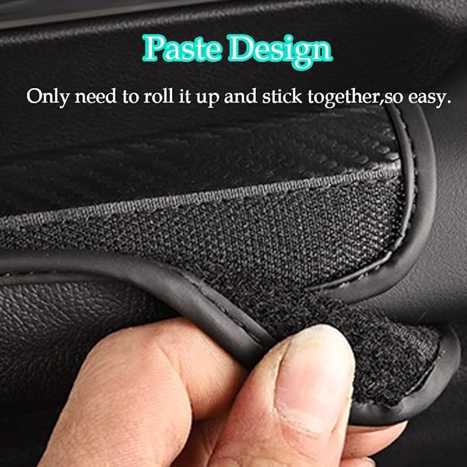 Grab Handle Cover, Soft Handle Protector, Grip Gloves, PU Leather Material, Interior Accessories for Most Cars, 2Pcs