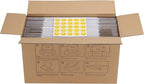HORLIMER 12x9x3 inches Shipping Boxes Set of 50, White Medium Corrugated Cardboard Box Literature Mailer