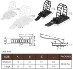 Adhesive Cable Management Clips, 100Pcs Adjustable Nylon Cable Strap Ties Wire Clips Clamps Organizer with Strong Adhesive Tape, Extra Screw & Hole for Strong Fixation Home Office - 3.55 Inch White