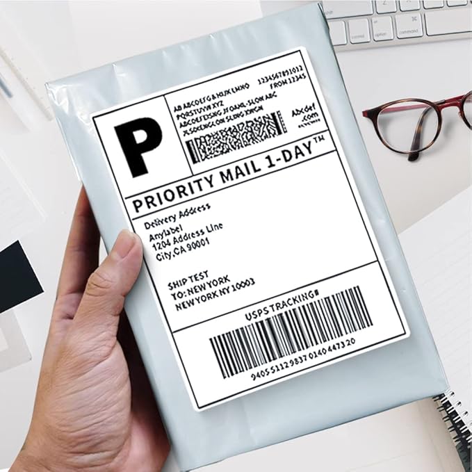 POLYSELLS 1000 6x9 Inch White Pack Poly Mailers Shipping Envelopes, Strong Adhesive Sealing, Waterproof, and Tear-resistant Postal Mailing Bags. Mailer Bags for clothing, books, and accessories