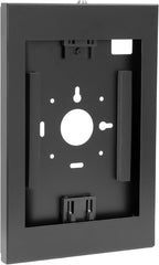 Mount-It! Anti-Theft Tablet Kiosk Wall Mount Compatible with iPad 10, 9, 8, Pro 10.5, Air 10.5, Locking Kiosk for iPad, Low-Profile Steel Security Tablet Wall Mount, Black