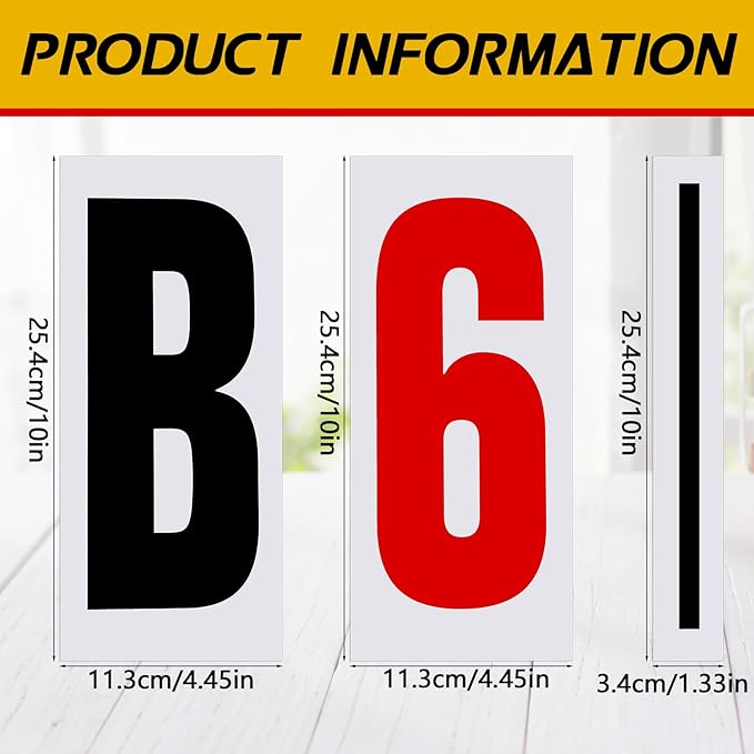 Jecery 400 Pcs Marquee Sign Letters Flexible Plastic Letters on Flexible Panel for Outdoor Black Board Portable Sign Numbers Punctuation for Letter(10 Inch)