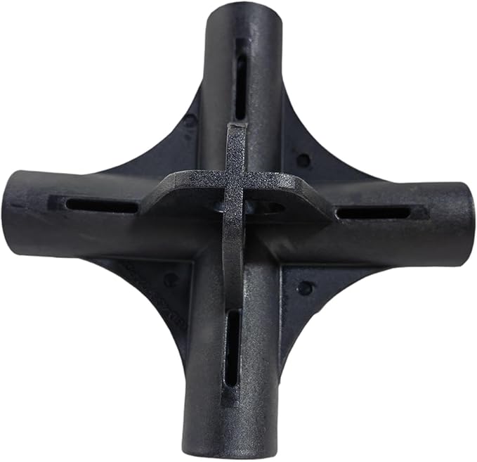 4 Way Connector, Tent Joint Outdoor Tent Replacement Connector,Canopy Parts Spare Parts, Portable Connector Tent Pole Connector